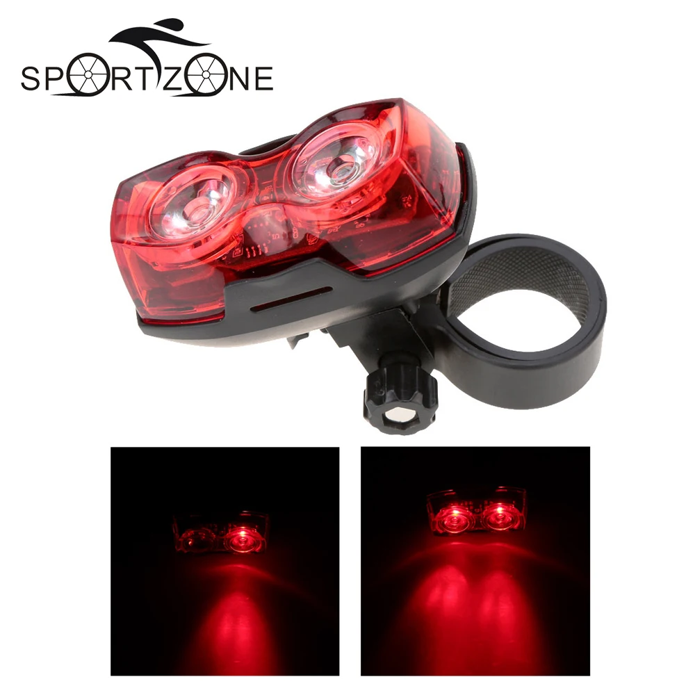 Buy Bright Bike Bicycle Lights 2 LED 3 Mode Bicycle Cycling Back Tail Light