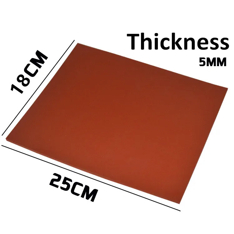 1pcs 5mm , 18cm*25cm OCA vacuum laminating machine silica gel pad level