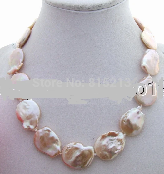 

ddh001398 Charming! Pink Keshi Pearl Necklace