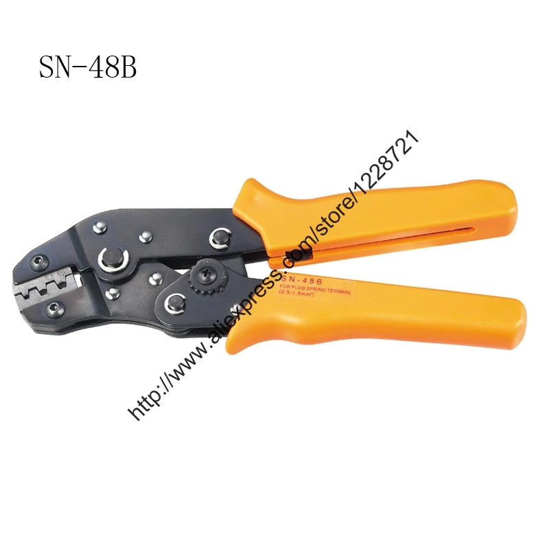 

SN-48B MINI EUROP STYLE crimping tool crimping plier 0.5-1.5mm2 multi tool tools hands for 110 187 terminals