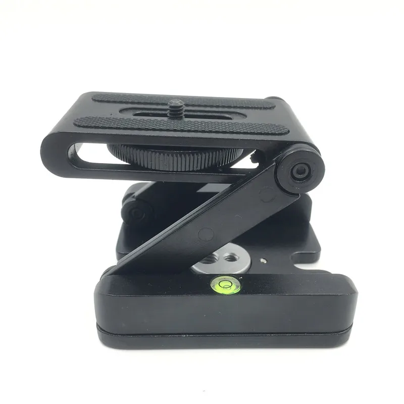 Z Flex Tilt Tripod Heads DSLR Folding Bracket Aluminum Camera Stand