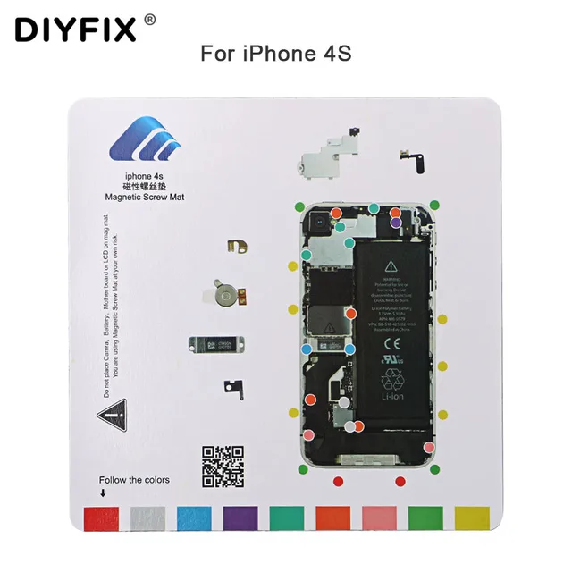 Magnetic Screw Mat for iPhone XS Max - PFSW03