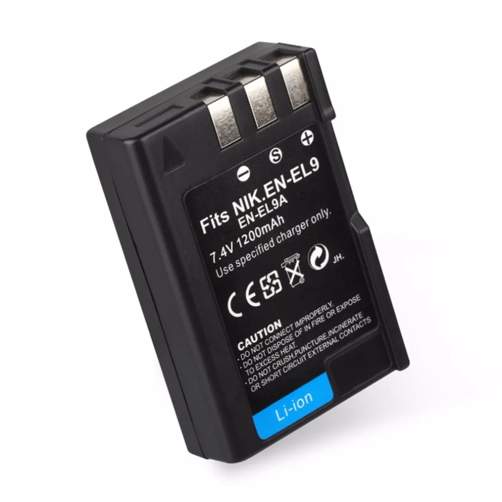 EN-EL9/EN-EL9A7.4V 1200MAH Digital Camera Battery Li-ion Rechargeable Battery for Nikon DSLR D40 DSLR D40X, DSLR D60 DSLR D3000 EN-EL9/EN-EL9A7.4V 1200MAH Digital Camera Battery Li-ion Rechargeable Battery for Nikon DSLR D40 DSLR D40X, DSLR D60 DSLR D3000