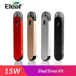 Оригинальный Eleaf Elven комплект 15 Вт со встроенным 360 мАч батарея + 2 шт. картридж 1,6 мл электронная сигарета Pod системы vape