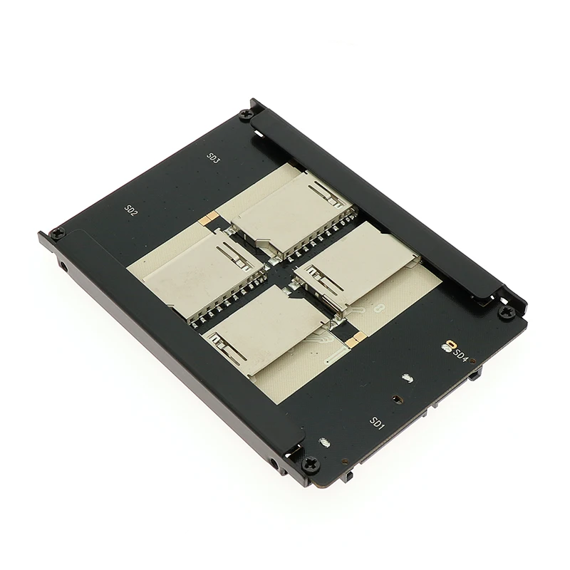 Оптовая продажа 4 порта SDIO SDHC SDXC MMC SD SATA конвертерная карта | Компьютеры и офис