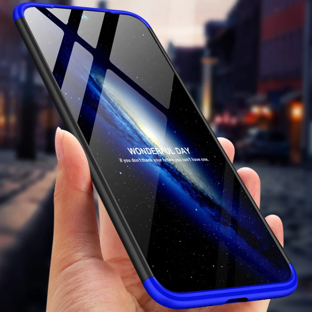 

Redmi Note 7 Case 360 Full Protection Hard PC Shockproof Matte cover coque For Xiaomi Redmi Note 7 Note7 Pro Global Version case