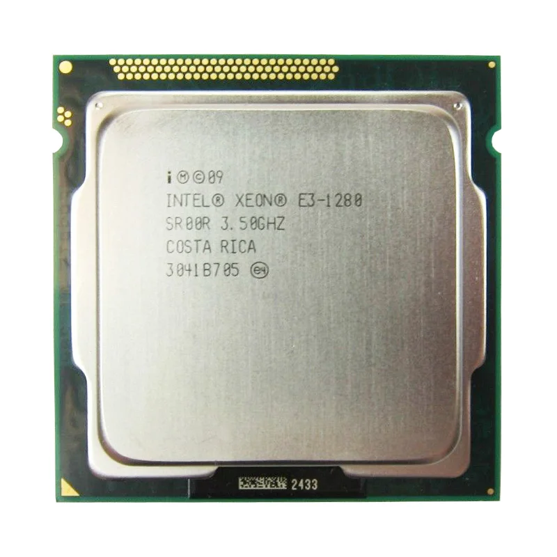 Процессор Intel Xeon E3 1280 3 5 ГГц SR00R четырехъядерный LGA 1155 | Компьютеры и офис