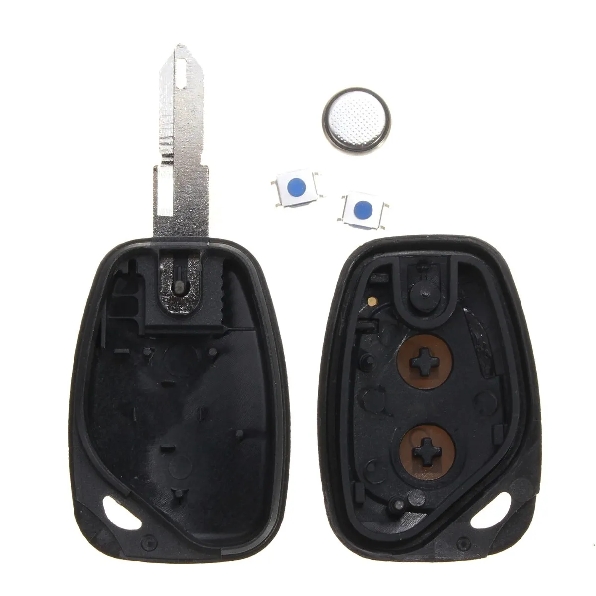 

Audew 2 Button Replacement Remote Key Case For Vauxhall/Opel/Movano/Vivaro+1 Button Battery Kit+2 Remote Switches