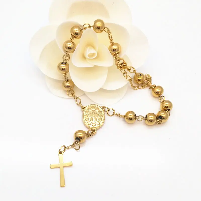 New Desgin Virgin Mary Charm Women Men Accessories Stainless Steel