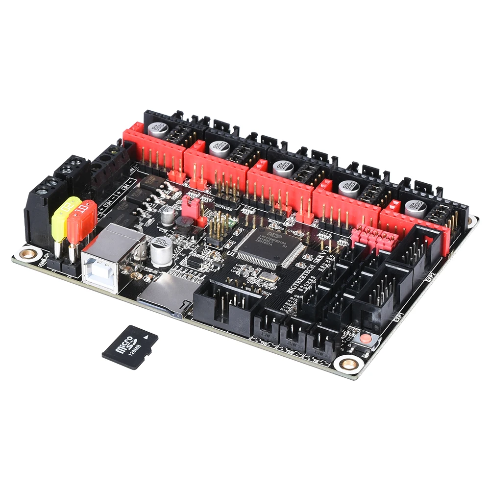 BIGTREETECH SKR V1.3 Smoothieboard 32 бит + TFT35 V1.2 Сенсорный экран + BLtouch + TMC2130 3D-принтеры Запчасти Reprap МКС GEN L