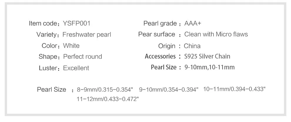 [YS] Горячая Распродажа Классический 18k золотой белый пресноводный жемчуг кулон с 9-13 мм Жемчуг