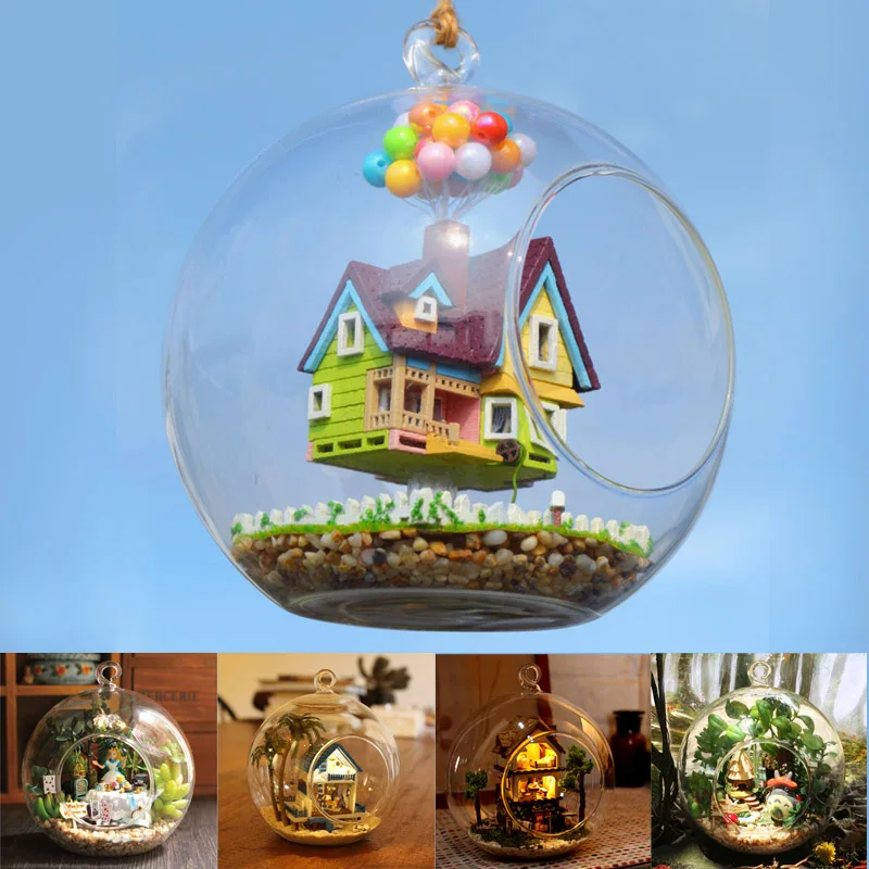 

Doll House Furniture Diy Miniature Dust Cover 3D Wooden house Miniaturas Revelations Dollhouse casa theater casa room box