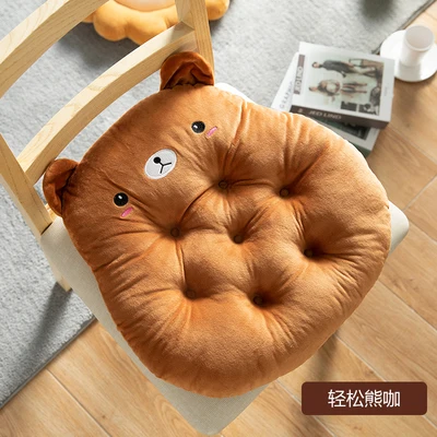 L258-KAYIYO 4045CM Family Winter Home Office Decor Seat Cushion Solid Color Comfortable Bar Chair Sofa Pillow Chair Cushions (1)