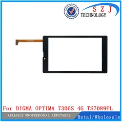 Новый 7 ''дюймовый Сенсорный экран для DIGMA OPTIMA 7306 S 4 г TS7089PL Tablet touch Панель планшета Стекло Сенсор Бесплатная доставка 10 шт