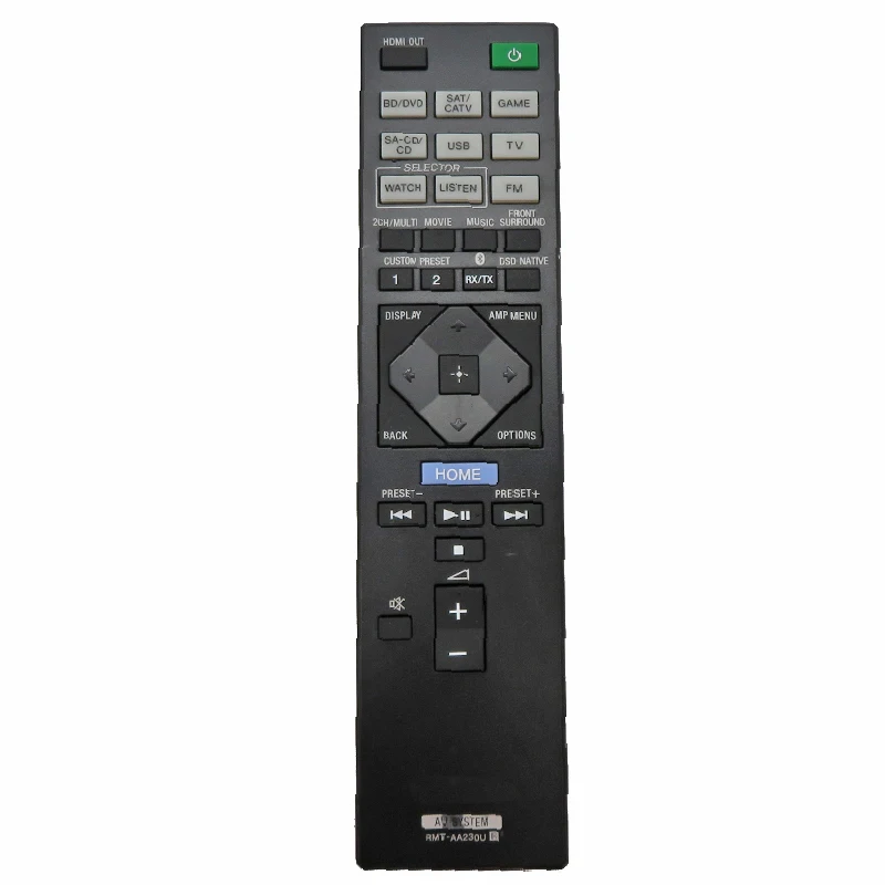 

Used Remote Control RMT-AA230U for Sony STR-DN1070 4K Network AV Receiver