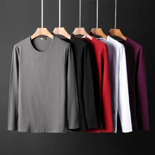 Мужская Ночная рубашка пустые белые пижамы хлопковые пижамы с длинными рукавами Мужская одежда для сна плюс размер Нижнее белье летняя Домашняя одежда мужчины