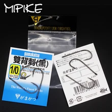 20pcs Baitholder Fishhook Size #1/0-#14 Carp Fishing Hooks Jig Big Barbed Hook High carbon steel salt hooks hook gamakatsu south bend fishing lures baitholder hooks 10 pack size 2