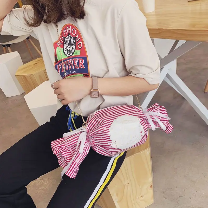 

Creative Candy Shape Handbag Satchel Girls Chain Crossbody Shoulder Bag Ladies Party Purses 2019 Women Mini Fashion Bags