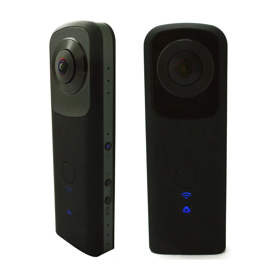 Dual Lens 210 Degree Mini Camera WiFi Panoramic IP Camera ...