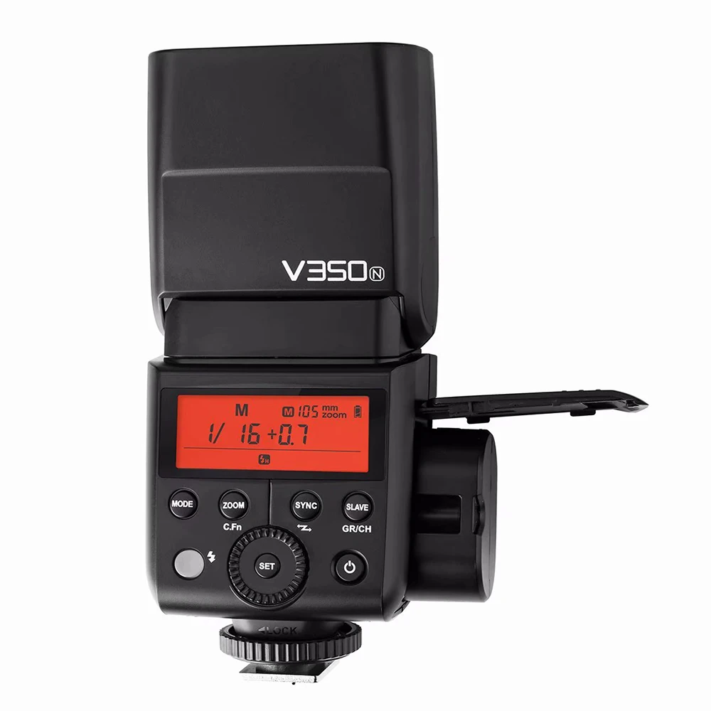 Godox V350 V350N Вспышка Speedlite литиевая батарея TTL HSS 1/8000s 2 4G Беспроводная фотография для