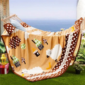 

LOSICOE-6 Plaid Super Soft Warm Coral Fleece Blanket Thick Flannel Blankets Sheets Towels Sofa Bed Textile 150X200 CM