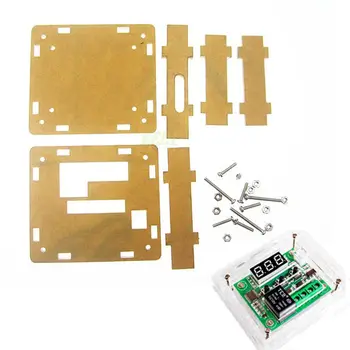 

(Only case not include W1209) For W1209 Case Enclosure Transparent Acrylic Box Clear Cover For Thermometer thermo controller