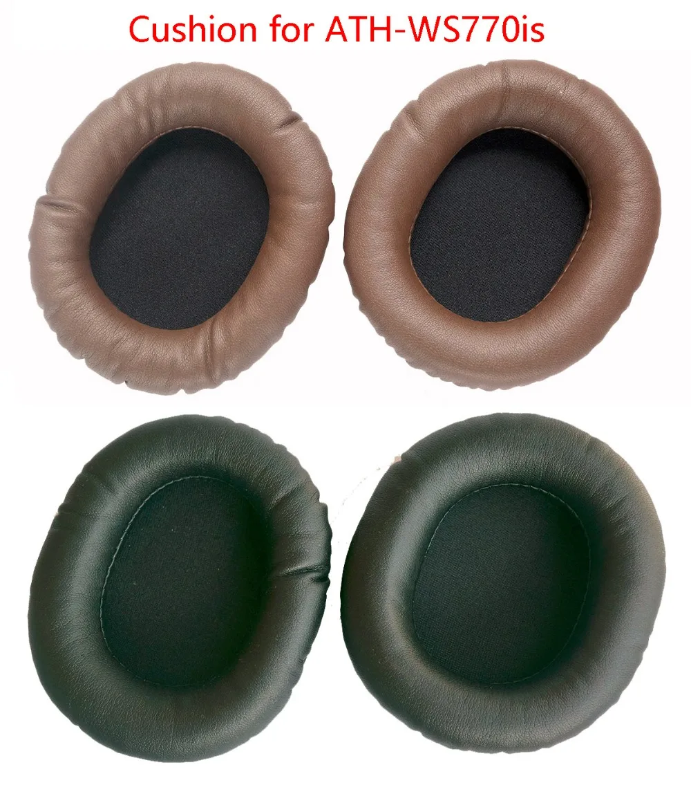 

10 pair Replace cushion/Ear pad for Audio Technica ATH-WS770 ATH-WS770is ATH-770com ATH-M50X headphones(headset) Earmuff/