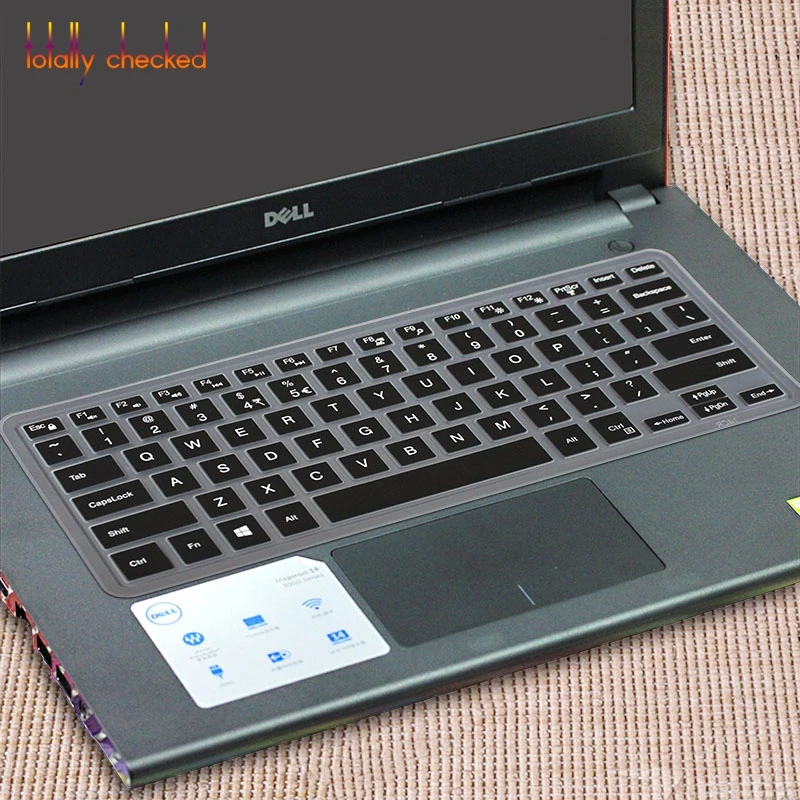 15 дюймов Силиконовая клавиатура для ноутбука Обложка кожи протектор для Dell широта 14 3460 3470 3480 3450 15,6 дюймов ноутбук