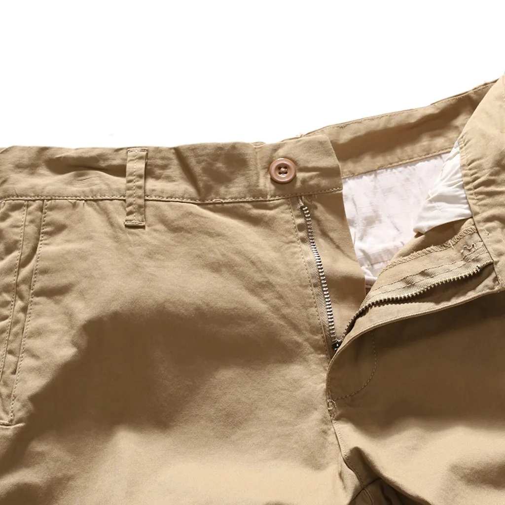 Fashsiualy бермуды masculina мужские короткие брюки с карманами повседневные однотонные Классический прямой крой брюки джинсовые шорты мужские