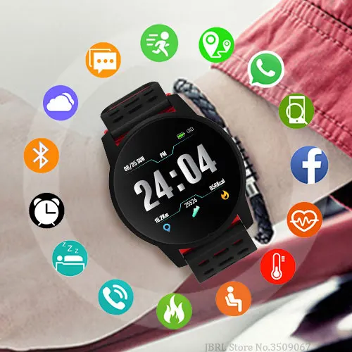 

New Sport Smart Watch Women Men For Android IOS Smartwatch Fitness Tracker Health Electronics Smart Clock Hour Top New Smartwach