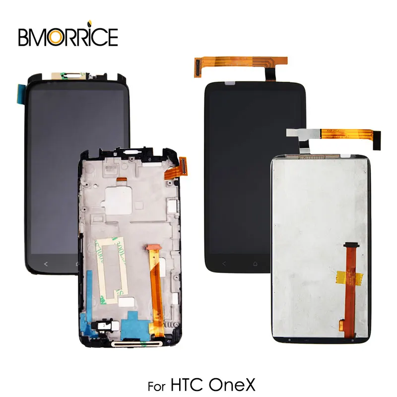 

For HTC ONE X ONEX G23 XL AT T S720e LCD Display Touch Screen Digitizer Assembly Replacement With/No Frame Original