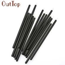 50 шт. одноразовые Подводка для глаз Макияж палочка аппликатор Косметика Кисточки Инструменты feb20