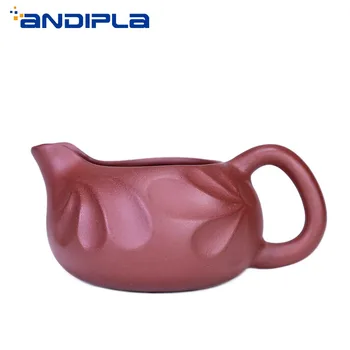 

170ml Yixing Purple Clay Fair Cup Natural Raw Ore Zisha Cha Hai Office Tea Ceremony Accessories Drinkware Teaware Coffee Mugs