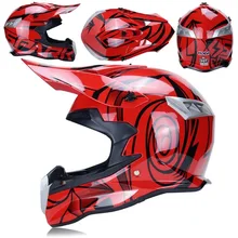 Мотоциклетный взрослый шлем для мотокросса ATV для мотокросса MTB DH гоночный шлем