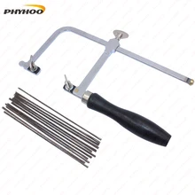 Jewelers немецкий стиль рама пилы " регулируемые 144 Ассорти лезвий