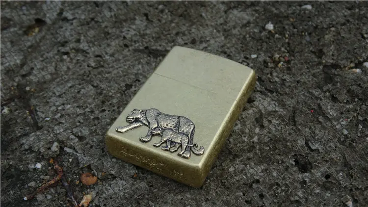 1 шт. яркий леопардовый металлический значок для Zippo керосиновая масляная Зажигалка DIY аксессуары для измельчения колес зажигалки украшения подарок на день отца