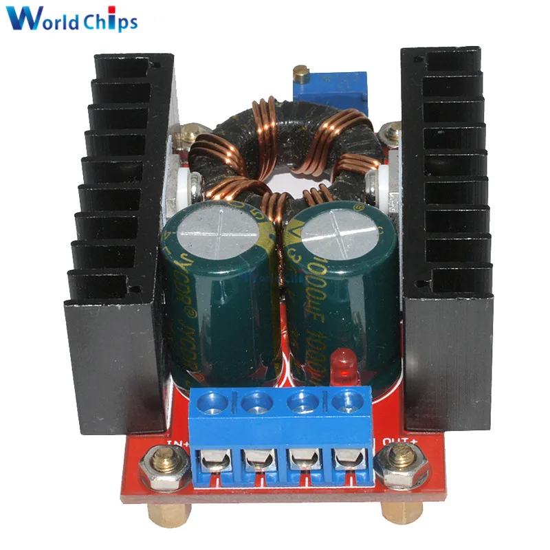 

DC-DC Boost Converter DC DC Step Up Converter Module Adjustable Static Power Supply Voltage Regulator Step Up Module 150W 5V