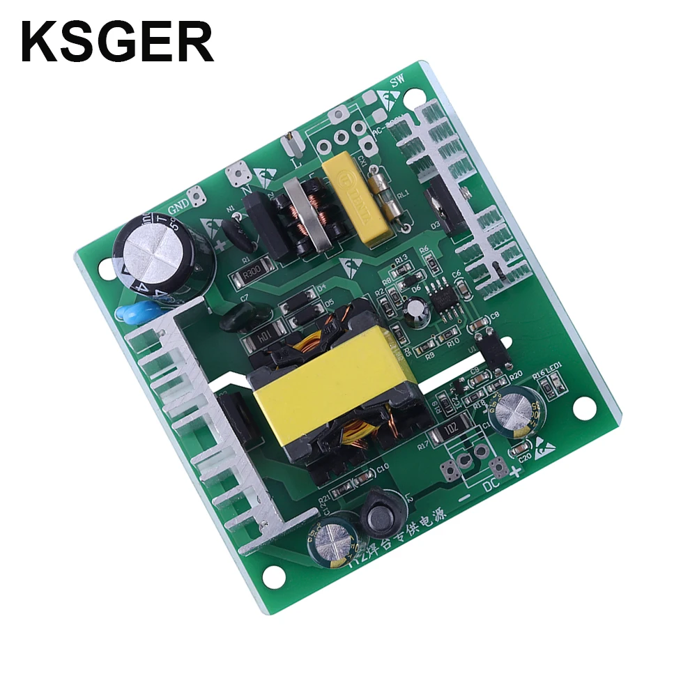 KSGER 96 Вт 24 В 5A электрический блок питания для STM32 STC OLED T12 цифровой DIY контроллер паяльной станции