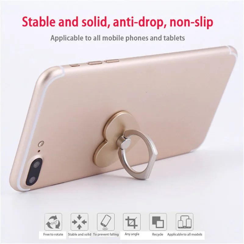 360 Degree Cute Heart Shaped Mobile Phone Finger Ring Smartphone Stand Holder For iPhone 7 iPad2 Samsung S8 MI5 all Smart Phones 360 Degree Cute Heart Shaped Mobile Phone Finger Ring Smartphone Stand Holder For iPhone 7 iPad2 Samsung S8 MI5 all Smart Phones