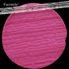 Необычные Прозрачные Акриловые Скалки скульптура текстурированная тиснение помадка украшения торта роликовые инструменты 16x1 см 52014