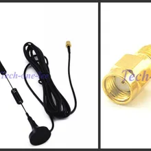 4G 5dbi LTE Антенна 698-960/1700-2700 МГц с магнитным основанием 3 м антенна+ титановый Электролитный электрод со случайно выбранным Вилочная часть разъема SMA женский Джек RF разъем адаптера
