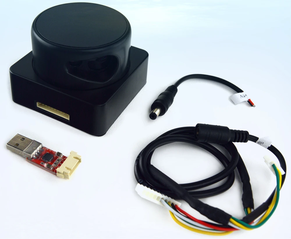 

TOF Faselase 360 degree bee's eye 10 meters lidar scanner sensor range scanning obstacle avoidance navigation for AGV ROBOT