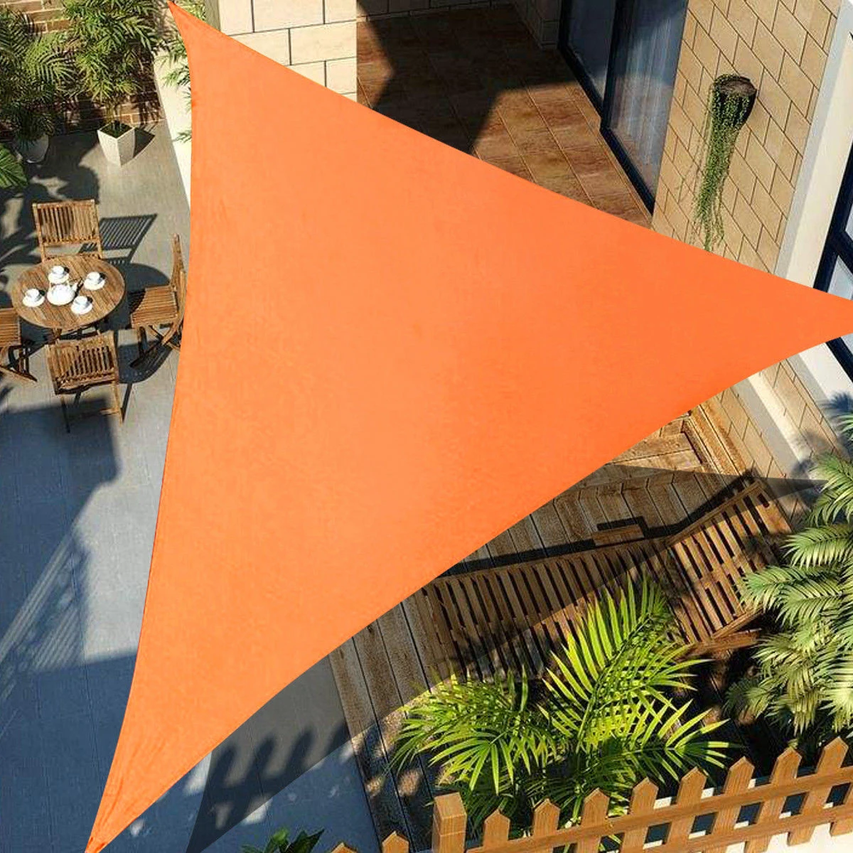 Прямоугольный треугольник 3x4x5 м, водонепроницаемая Солнцезащитная сетка, защита от солнца, парус, защита от ультрафиолета, солнцезащитный тент, Солнцезащитная сетка для двора, сада