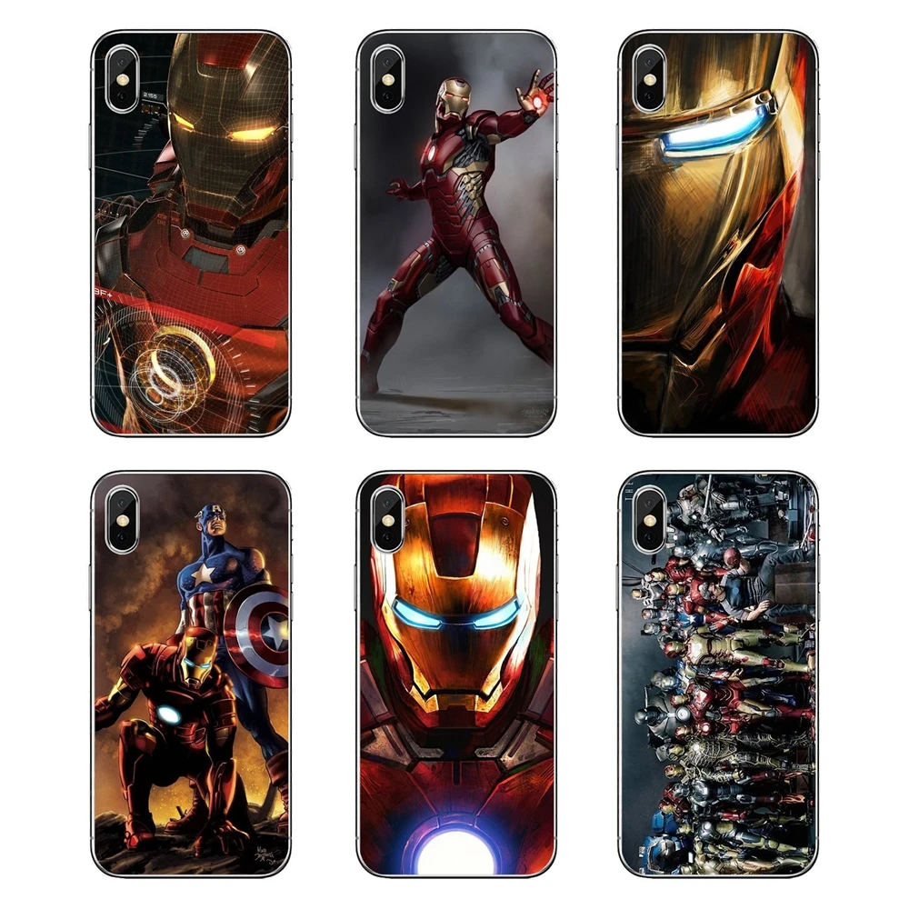 

Phone Covers For Samsung Galaxy A5 A6 A7 A8 A9 J4 J5 J7 J8 2017 2018 Plus Prime The Avengers Superhero iron man Robert Downey Jr