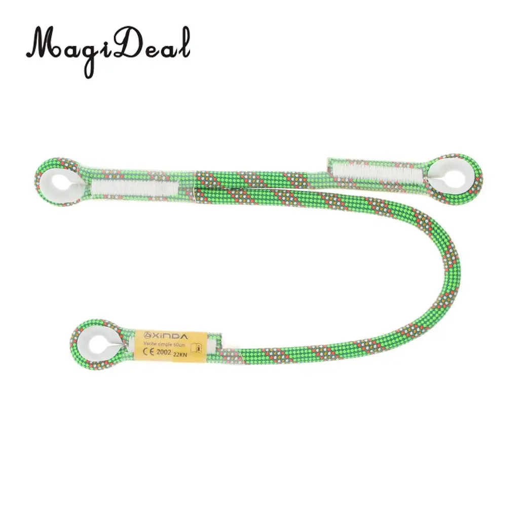 Prusik Cord Eye-to-eye Loop Friction Lanyard for Arborist Climbing Rigging Aerial Working Survival CE Certified