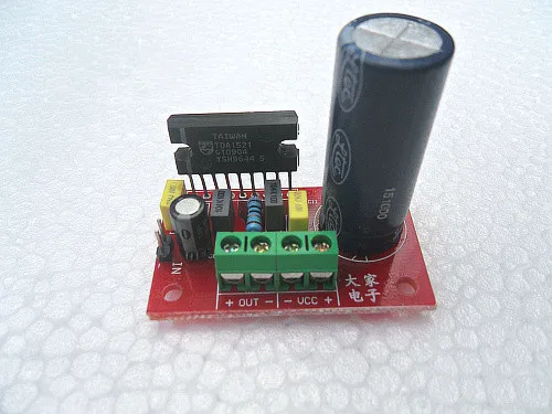 

DC18-32V Single power supply 30W Mono channel BTL circuit TDA1521 amplifier board