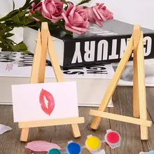 Wooden Easel Wedding Table Card Stand Craft Painting Easel Party Art Deco Painting Display Holder Mini Artist