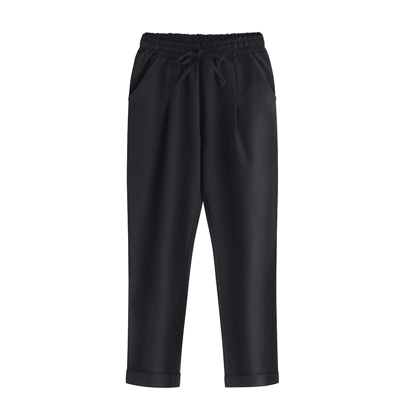 ladies casual cotton pants