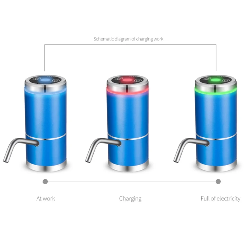 Электрический Интеллектуальный дозатор для воды с количественной зарядкой, Usb зарядка, бутылка для воды, насос, диспенсер для воды, насос для воды Dev