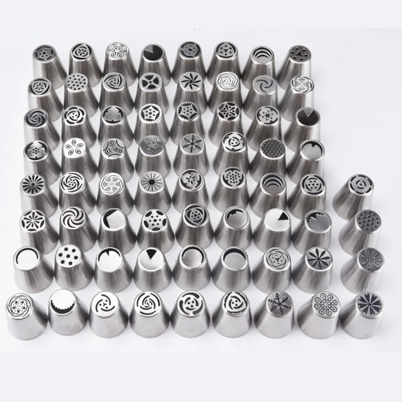 

Russian Decorating Mouth Set Variety Of Optional Baking Gadgets Pastry Mold Cake Cookie Puffs Decorating Mouth Cookie Mould